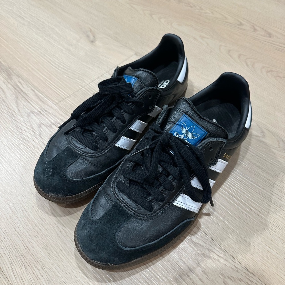 Adidas Samba OG in Black, White, and Gum